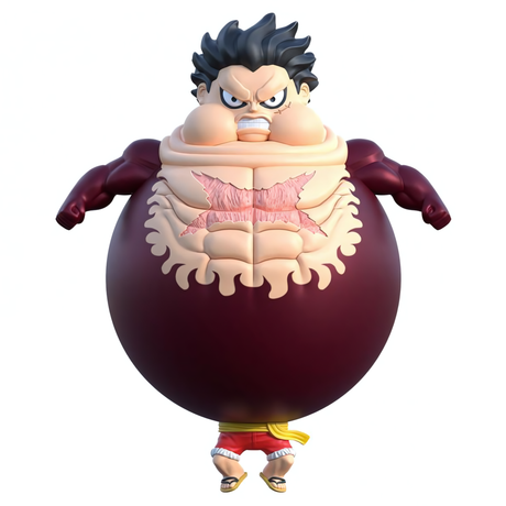 Elastikorps One Piece - Luffy Gear 4 Tankman (24 cm) - Figurine articulée extensible ELAHPP23LUFTM