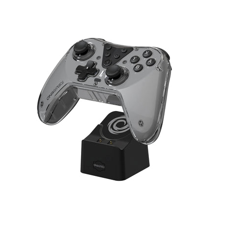 Oniverse Manette Bluetooth ASTRALITE Nysa Grise pour Nintendo Switch, PC, iOS et Android (station de charge incluse) ONICTR2DOCK-SWI-BLK