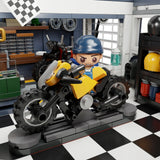 Motorcycle Restaurant - Klemmbausteine