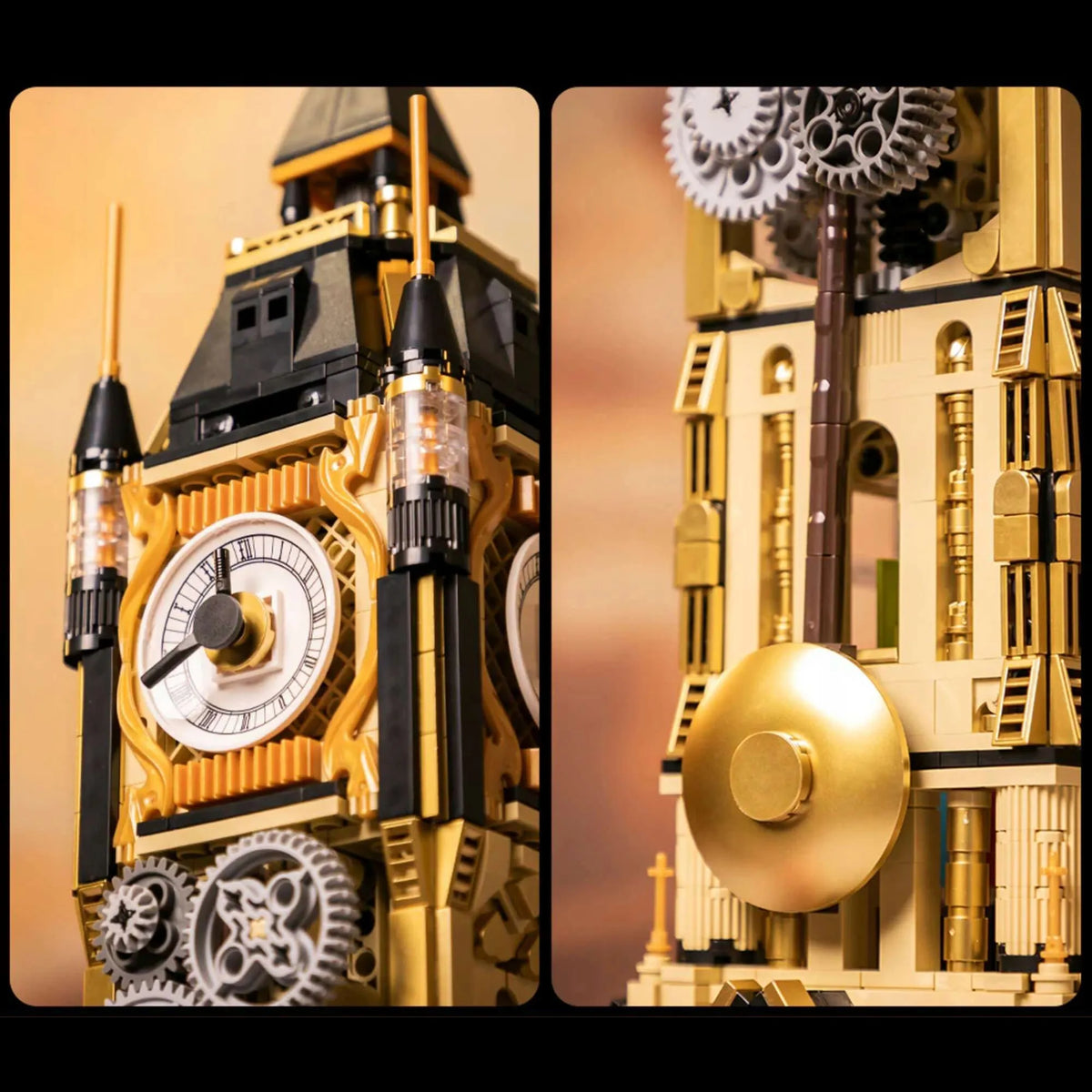 Steampunk Clock Tower Park - Klemmbausteine