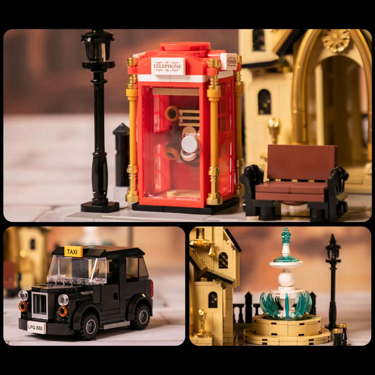 Steampunk Clock Tower Park - Klemmbausteine