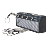 Pluginz Fender Mini Twin Amp Schlüsselhalter mit eingestecktem und losen Klinkenstecker-Anhängern