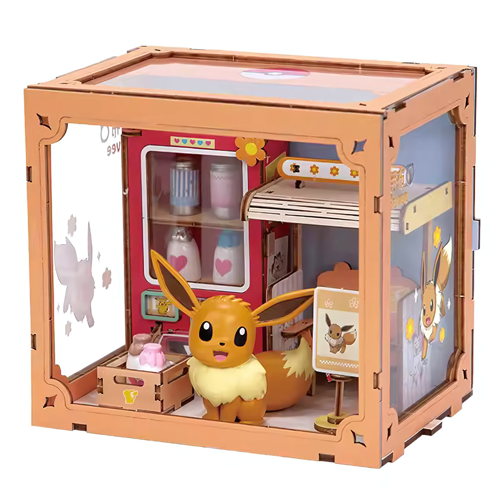 Pokémon - Evoli Bushaltestelle - Diorama