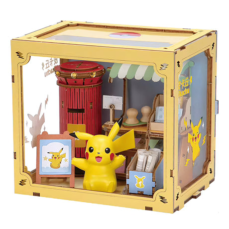 Puremind Pokémon - Pikachu Poststelle - Diorama PRM-1802