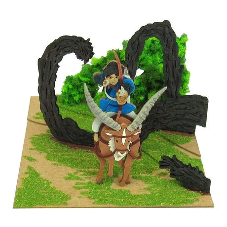 Studio Ghibli Prinzessin Mononoke - Ashitaka im Wald - Paper Art Box SANKEI-84862