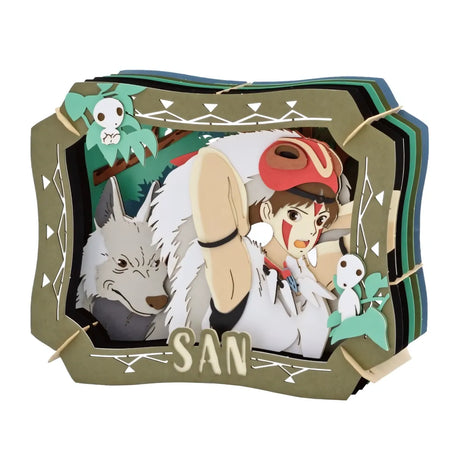 Studio Ghibli Princesse Mononoké - San - Théâtre de Papier ENSKY-52351