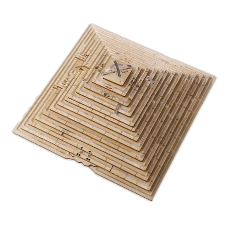 Pyramide de la Quête (Édition Spéciale) - Boîte à énigmes en plexiglas et bois