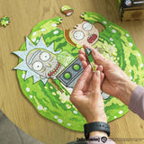 Rick &amp; Morty - Portail (196 pièces) - Puzzle en bois