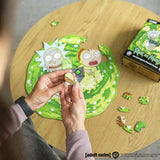 Rick &amp; Morty - Portail (196 pièces) - Puzzle en bois