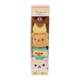 Rilakkuma - Boîte à macarons (7,5 cm) - Peluche