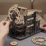 Night City Kugelbahn - 3D Holzbausatz