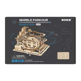 Parcours de billes Parkour - Kit de construction en bois 3D 