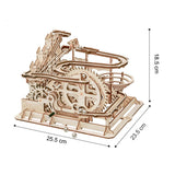 Parcours de billes Parkour - Kit de construction en bois 3D 