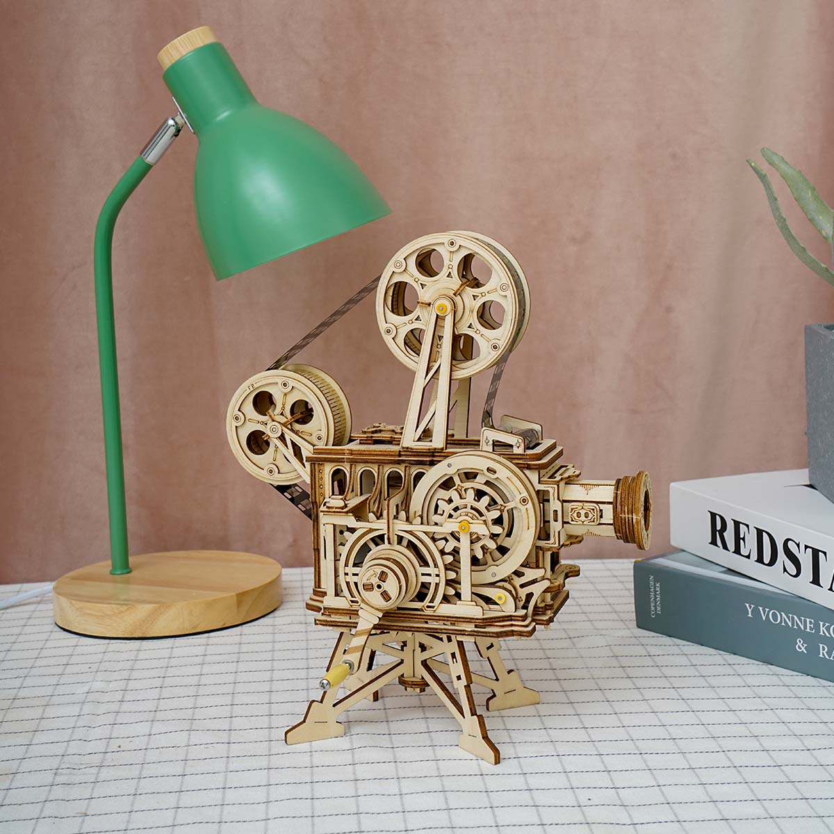 Projecteur de films Vitascope - Kit en bois 3D 