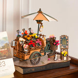 Chariot fleuri - Diorama 