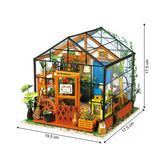 La maison des fleurs de Cathy - maison miniature 