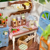 Abri de jardin - maison miniature 