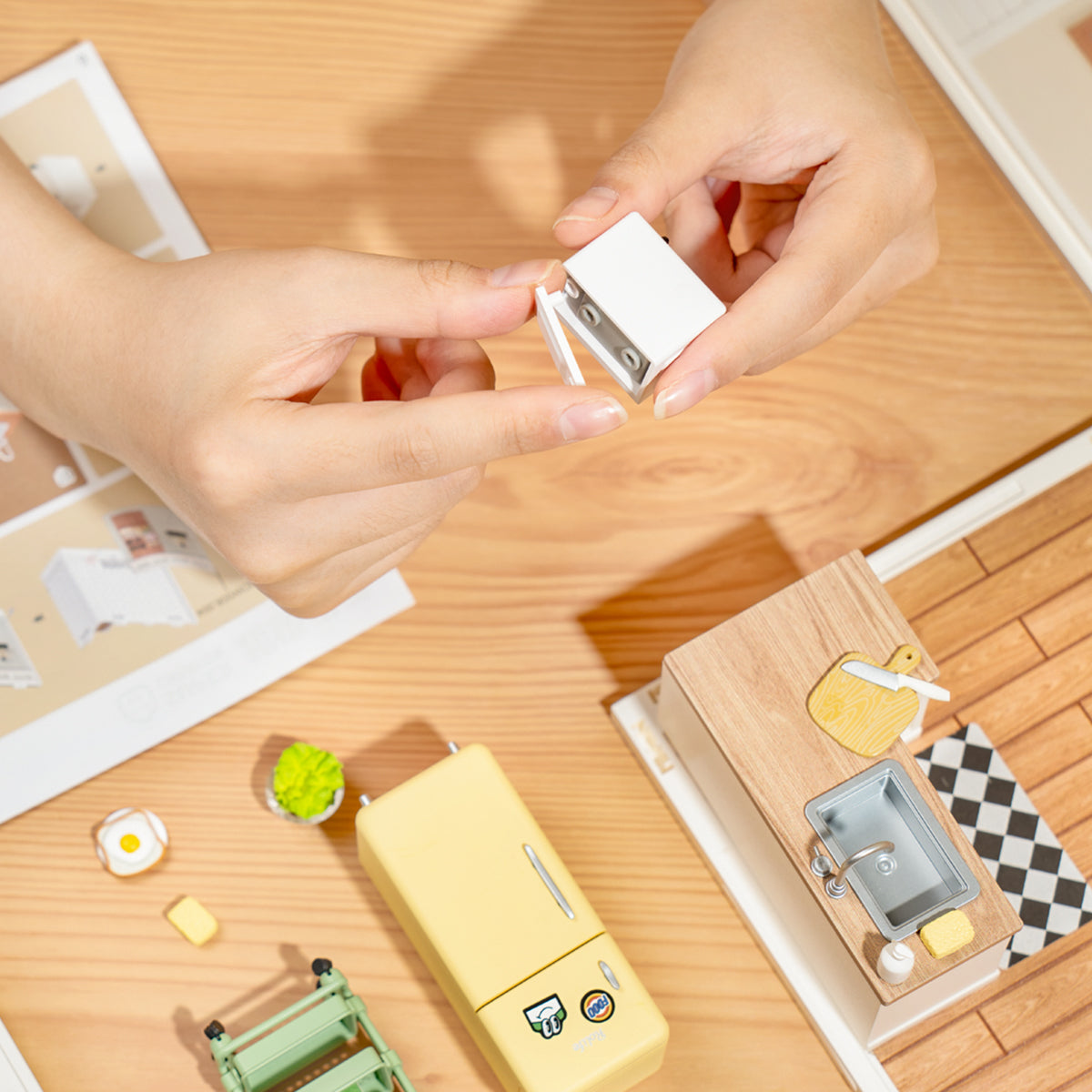 Diorama de cuisine Happy Meals 