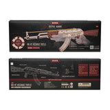 Fusil d'assaut AK-47 - Maquette en bois 3D 