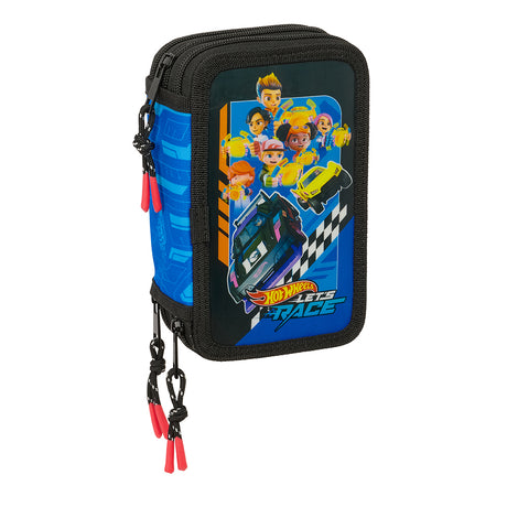 Safta Hot Wheels « Let's Race » - Coffret comprenant des stylos, un taille-crayon, une règle et une gomme (37 pièces) SA-412538857