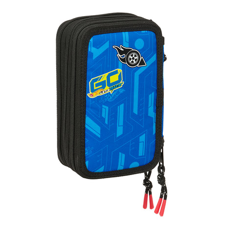Hot Wheels « Let's Race » - Coffret comprenant des stylos, un taille-crayon, une règle et une gomme (37 pièces)