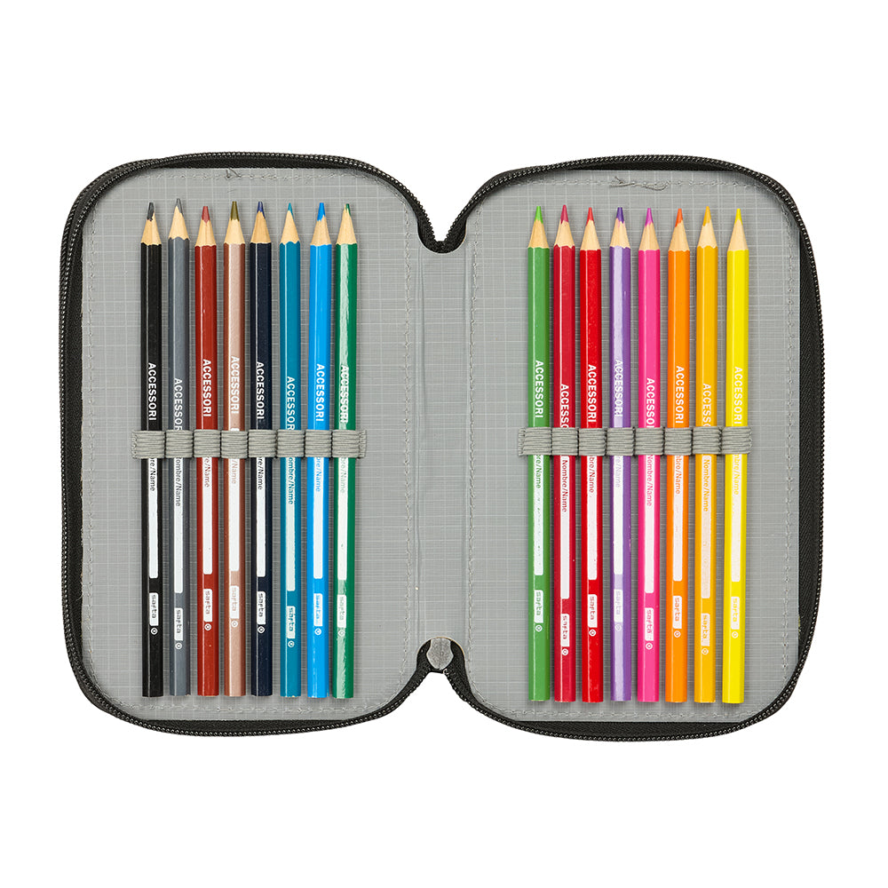 Hot Wheels "Let's Race" - Etui inkl. Stifte, Spitzer, Lineal und Radiergummi (37 Teile)