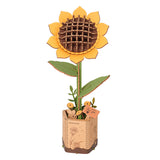 Tournesol - Kit de fleur en bois