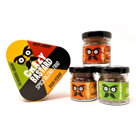 Crazy Bastard Spice Blend Trio - Gewürzmischungen CB-3BHS