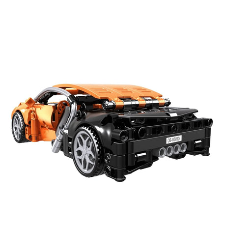 Sports Car Orange - Klemmbausteine