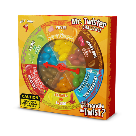 Hot Chip Mr. Twister Challenge (120 g) - Jelly Beans P-CHALLENGE-MRTWISTER