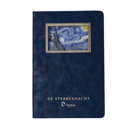 Cartartem Van Gogh "Starry Night" - 3D Notizbuch CNG-NBSN