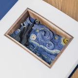 Van Gogh "Starry Night" - 3D Notizbuch