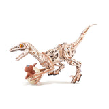 Vélociraptor - Kit de construction en bois 3D