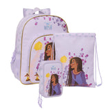 Wish - Ensemble scolaire (sac à dos, trousse et sac de sport)
