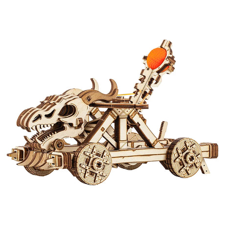 WoodTrick Dragonskull Katapult - 3D Holzbausatz WDTK109