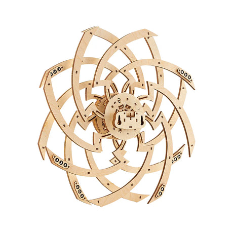 Hypnotic Vortex - Kit de construction en bois 3D